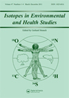 ISOTOPES IN ENVIRONMENTAL AND HEALTH STUDIES雜志封面
